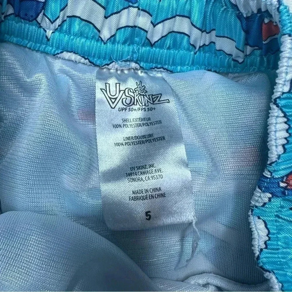 UV Skinz 2 Pc Swimsuit  Blue / Shark Size 5 - Picture 13 of 16